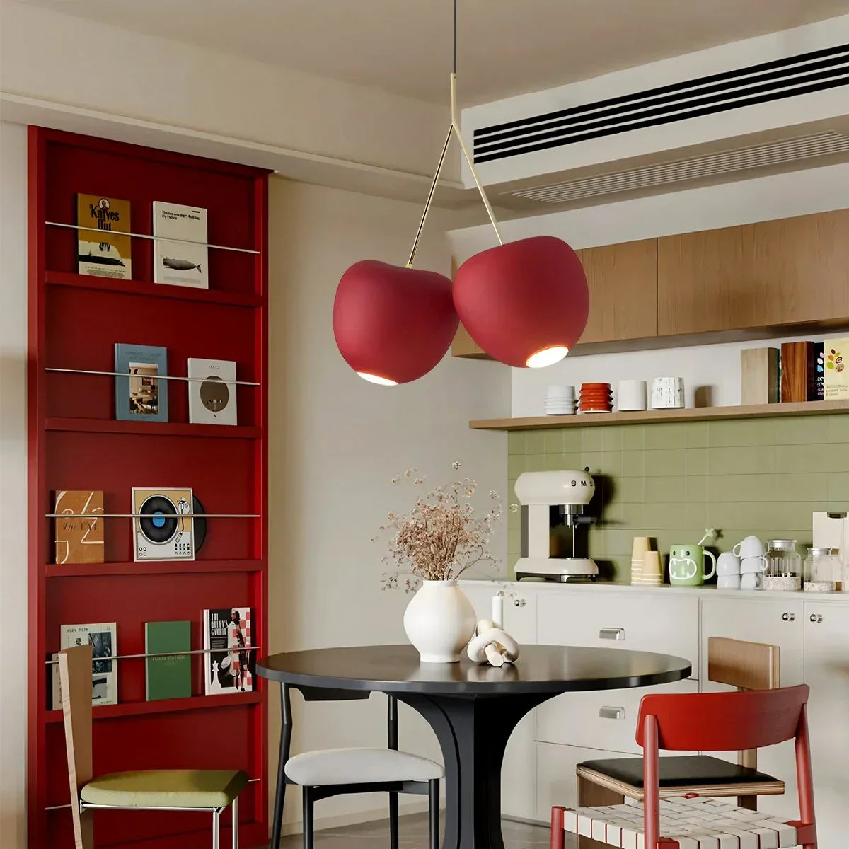 Cherry Metal Chandelier for Dining Room | Desfino