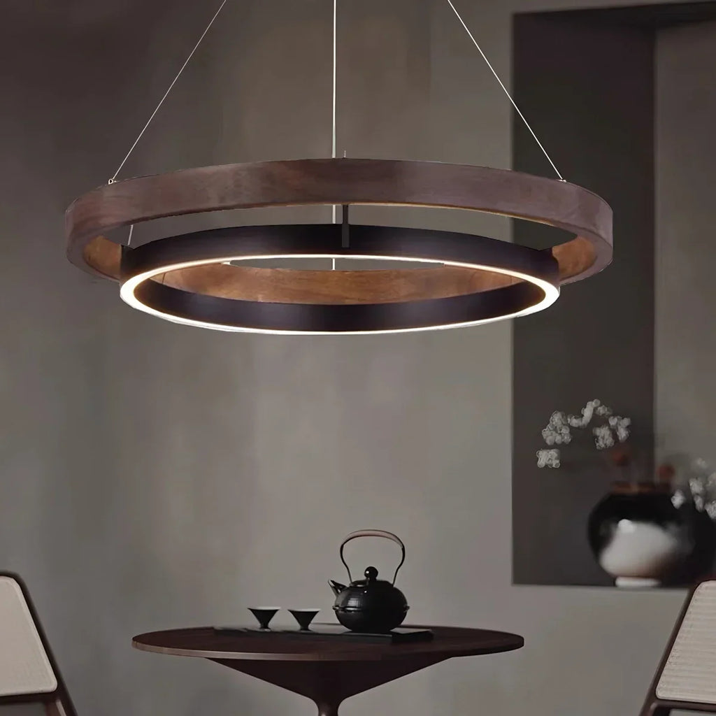 Circular LED Chandelier for Dining Room | Desfino