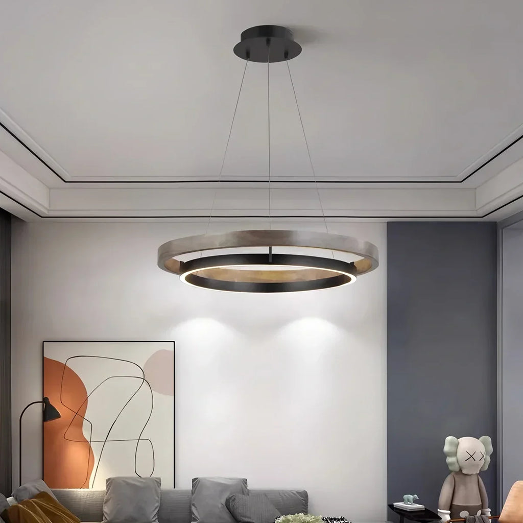 Circular LED Chandelier for Dining Room | Desfino