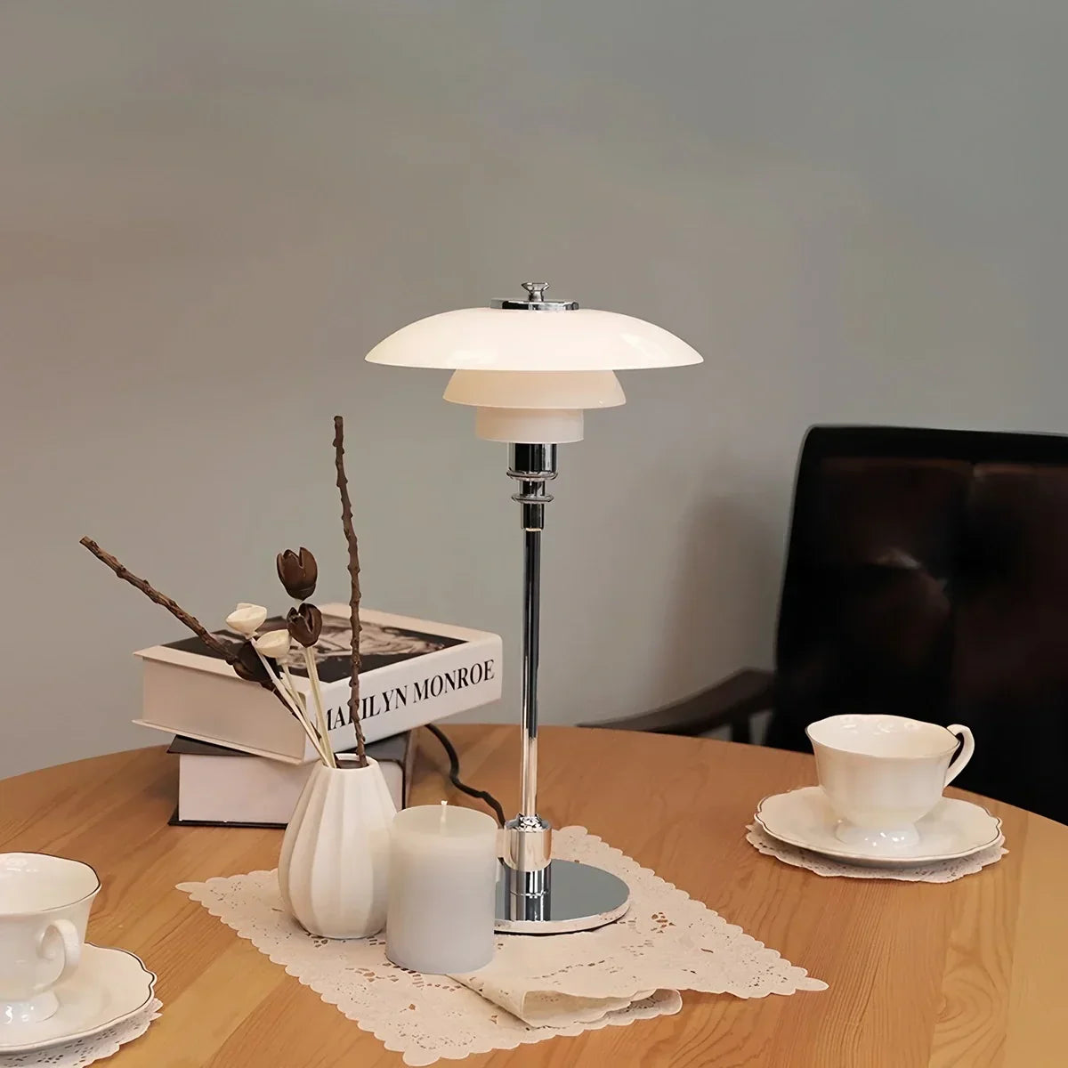Klassische Lesetischlampe für das Schlafzimmer | Desfino