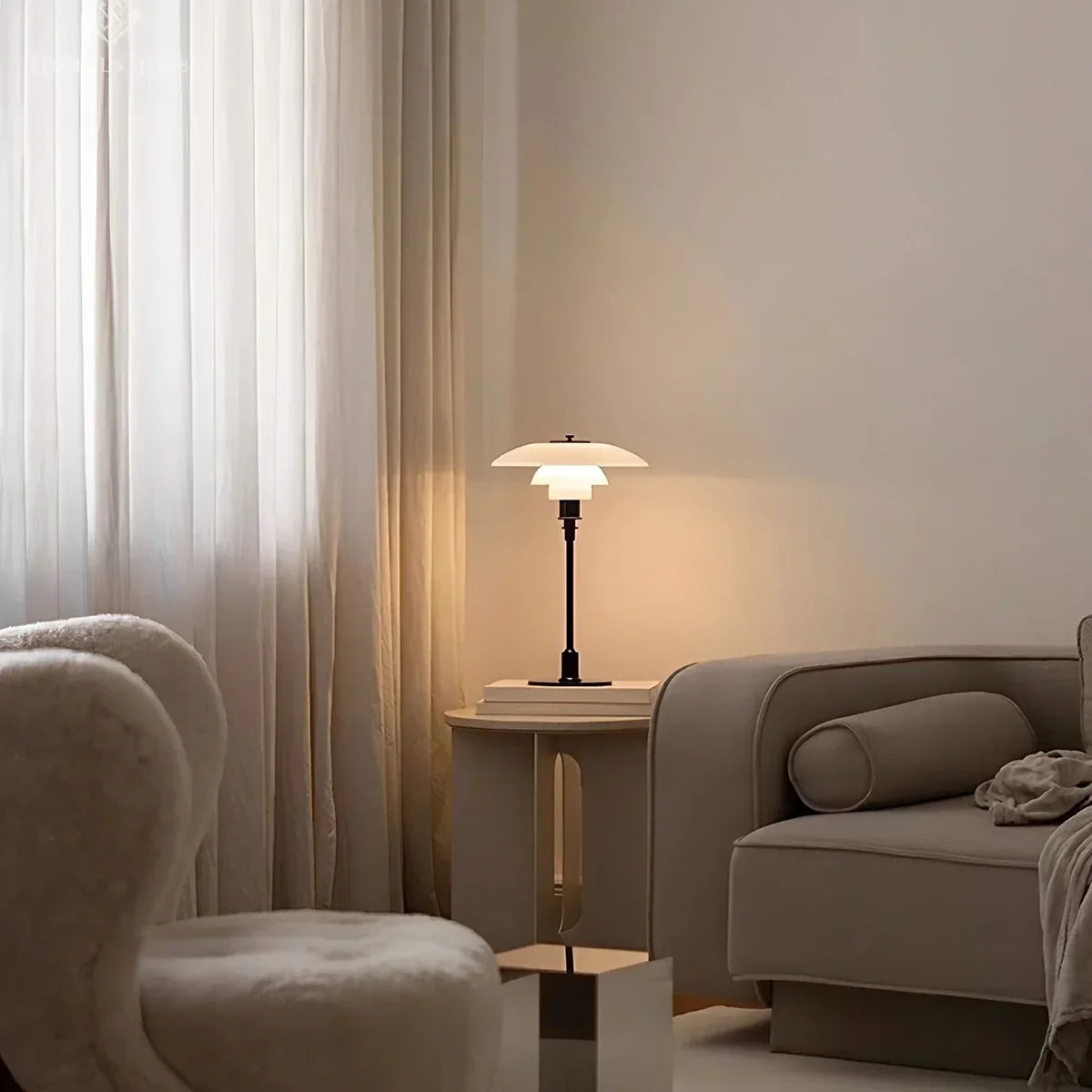 Klassische Lesetischlampe für das Schlafzimmer | Desfino