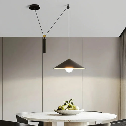 Desfino  Cone Counterweight Swag Pendant Lamp