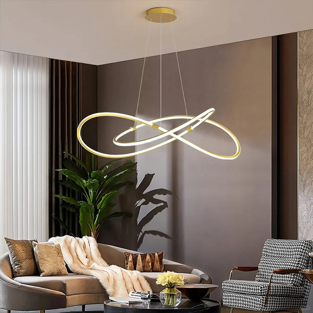 Creative Linear Chandelier for Dining Room | Desfino