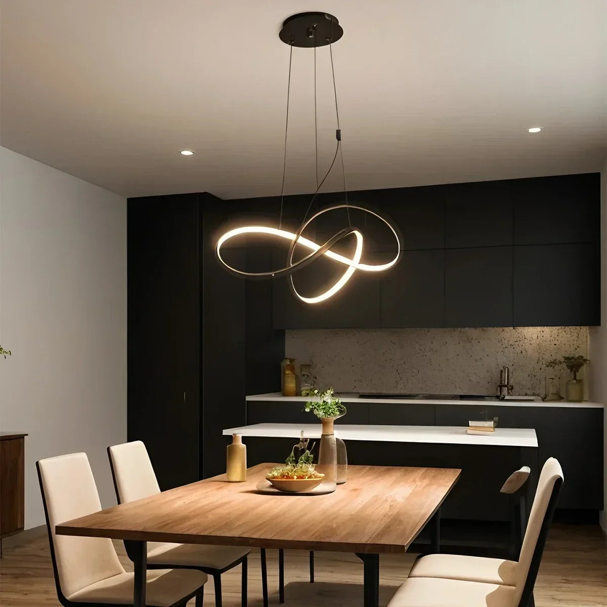 Creative Linear Chandelier for Dining Room | Desfino