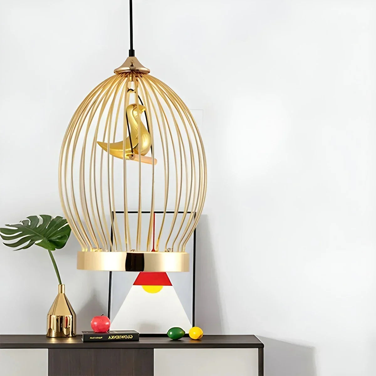 Kreative Vogelkäfig-Pendelleuchte für das Wohnzimmer | Desfino