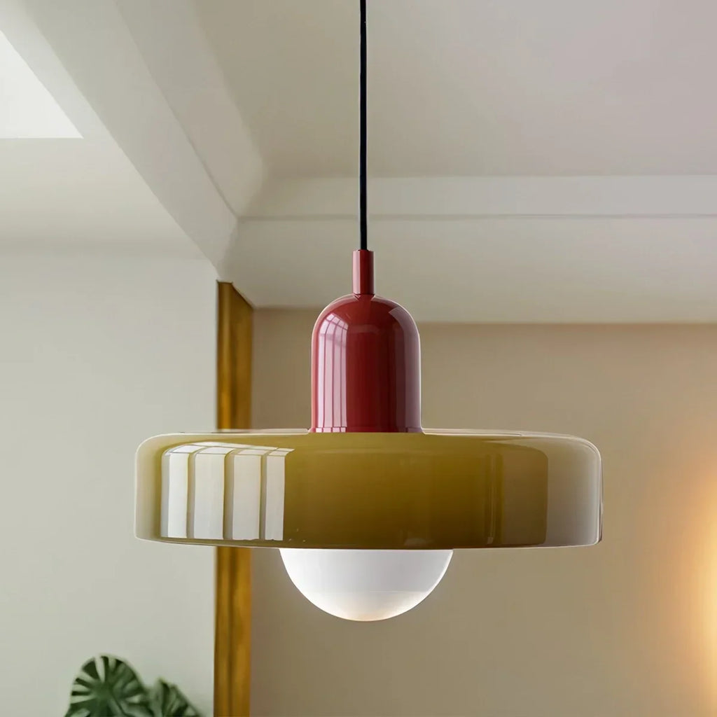 Modern Bauhaus Glass Pendant Light | Desfino