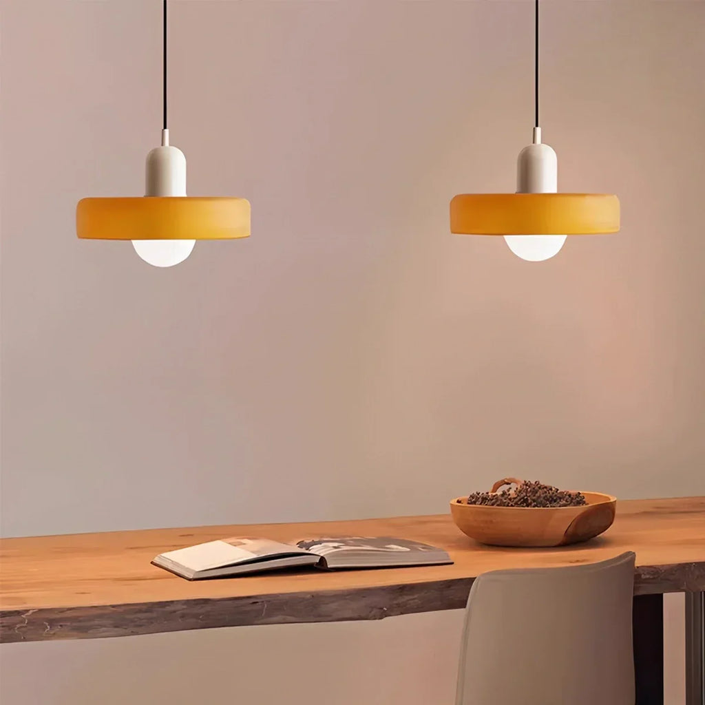 Modern Bauhaus Glass Pendant Light | Desfino
