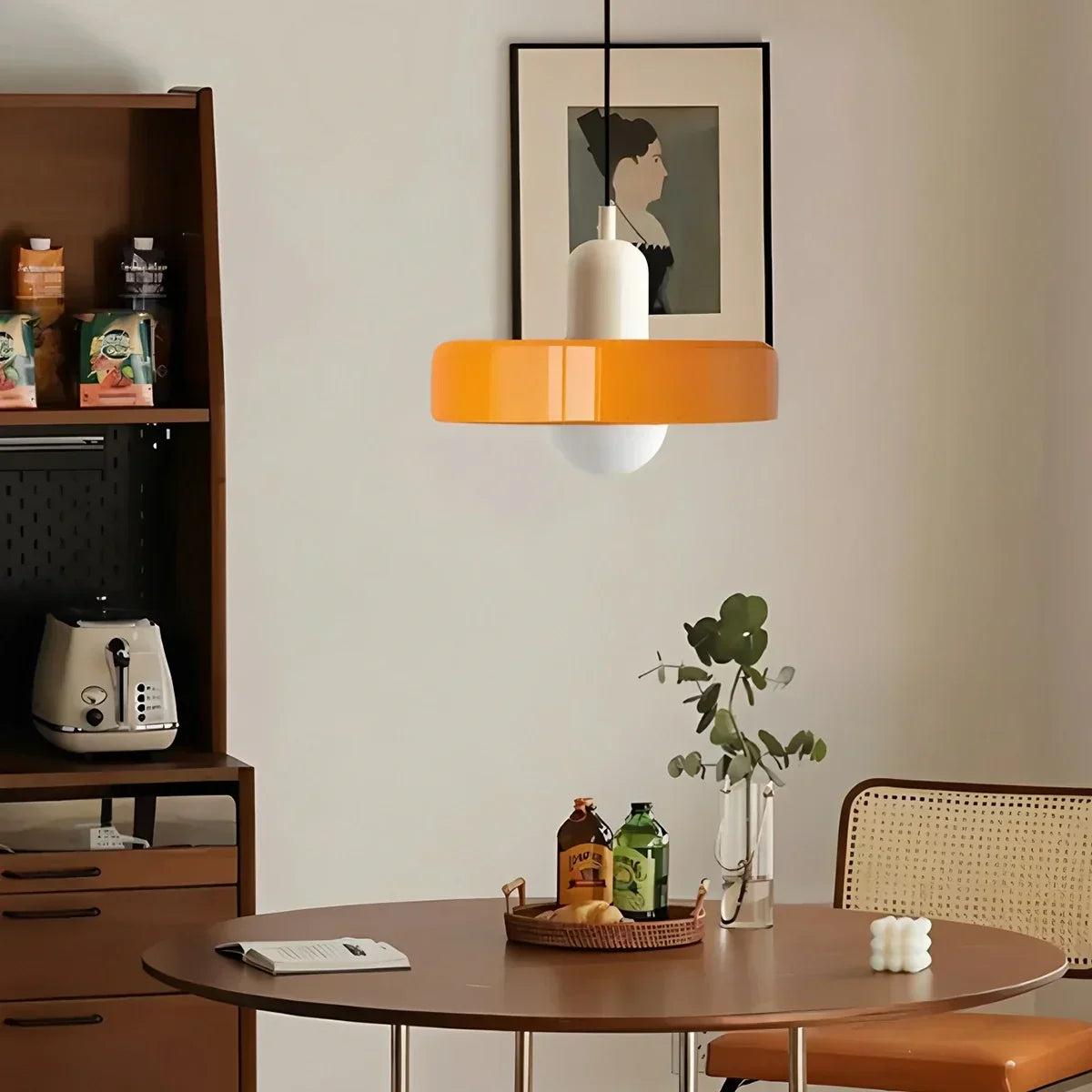 Modern Bauhaus Glass Pendant Light | Desfino