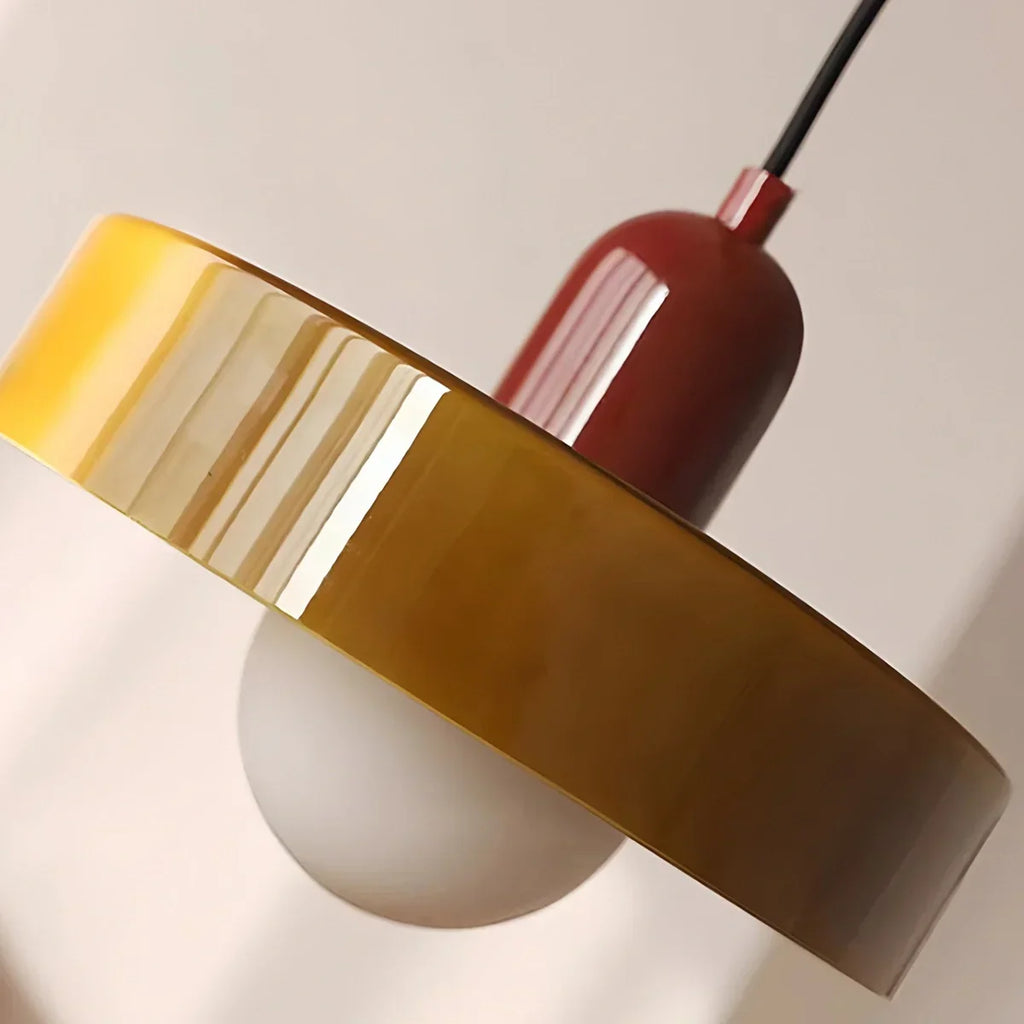 Modern Bauhaus Glass Pendant Light | Desfino