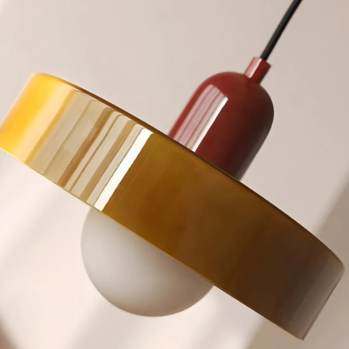 Modern Bauhaus Glass Pendant Light | Desfino