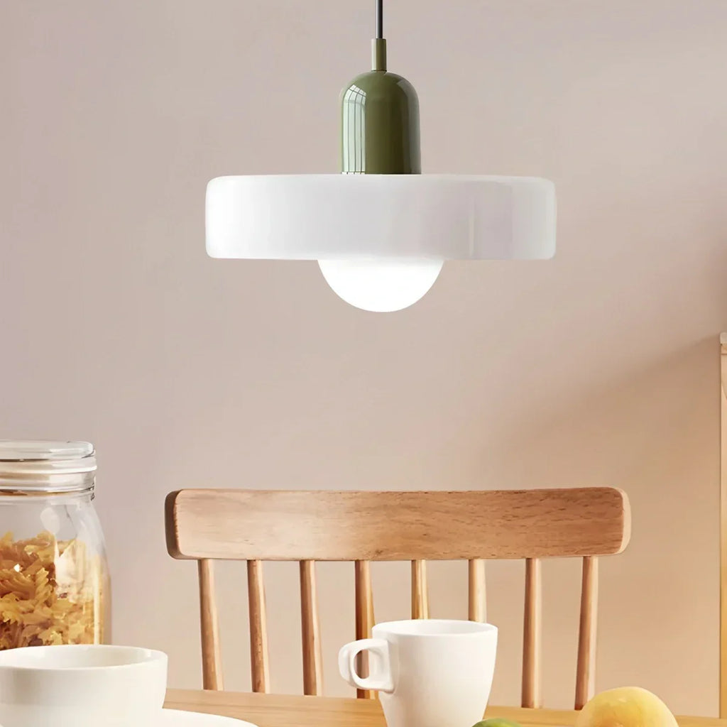Modern Bauhaus Glass Pendant Light | Desfino