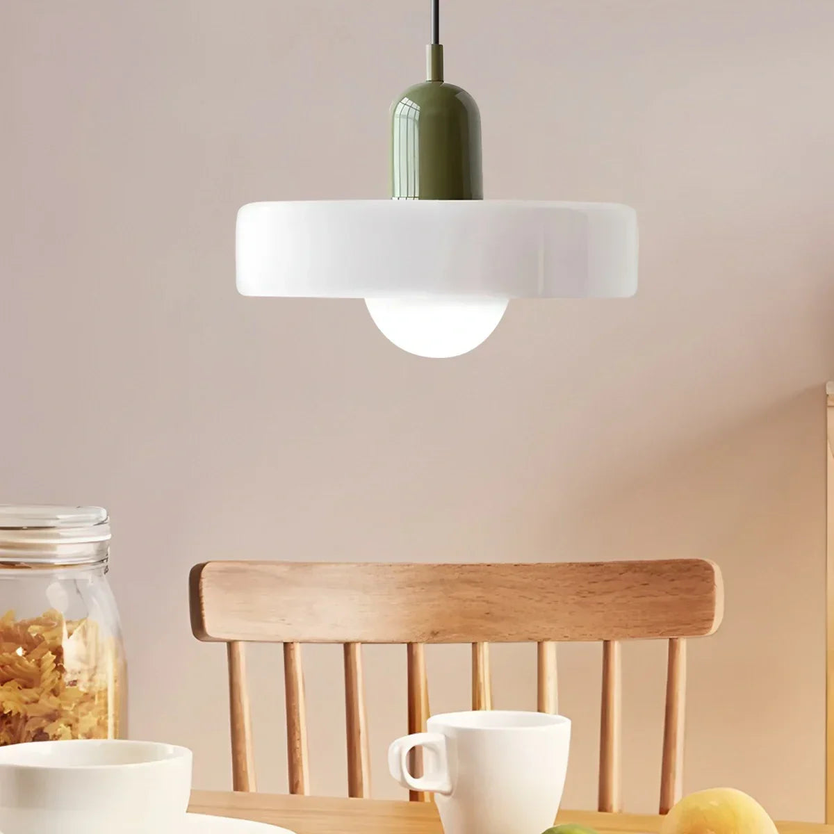 Modern Bauhaus Glass Pendant Light | Desfino
