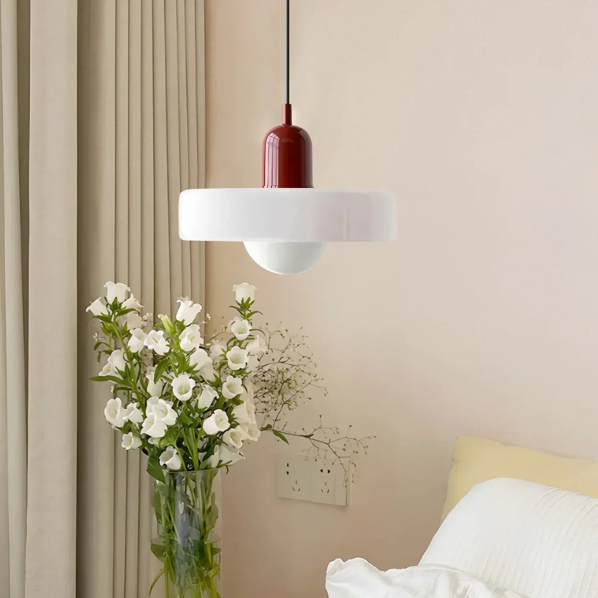 Modern Bauhaus Glass Pendant Light | Desfino