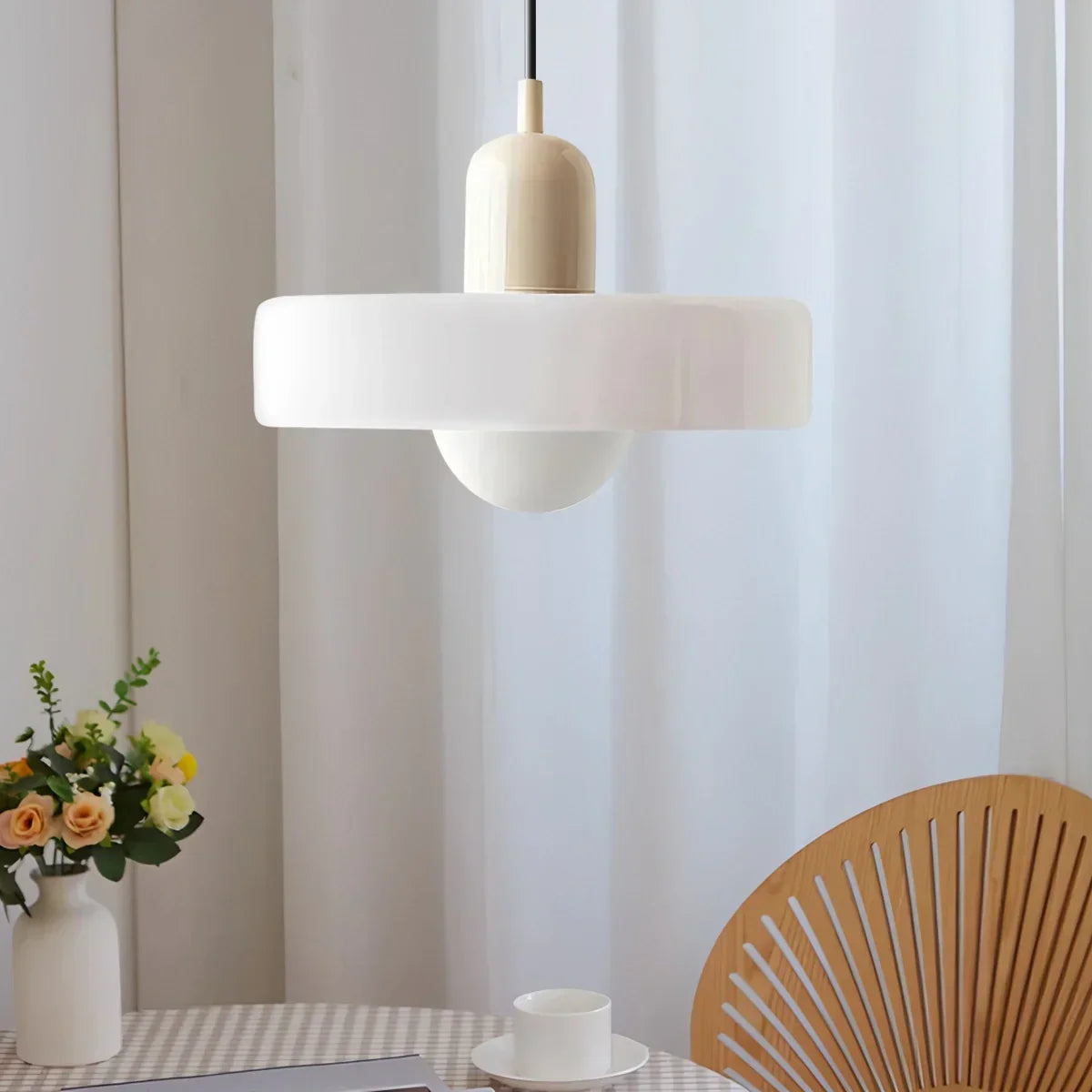 Modern Bauhaus Glass Pendant Light | Desfino