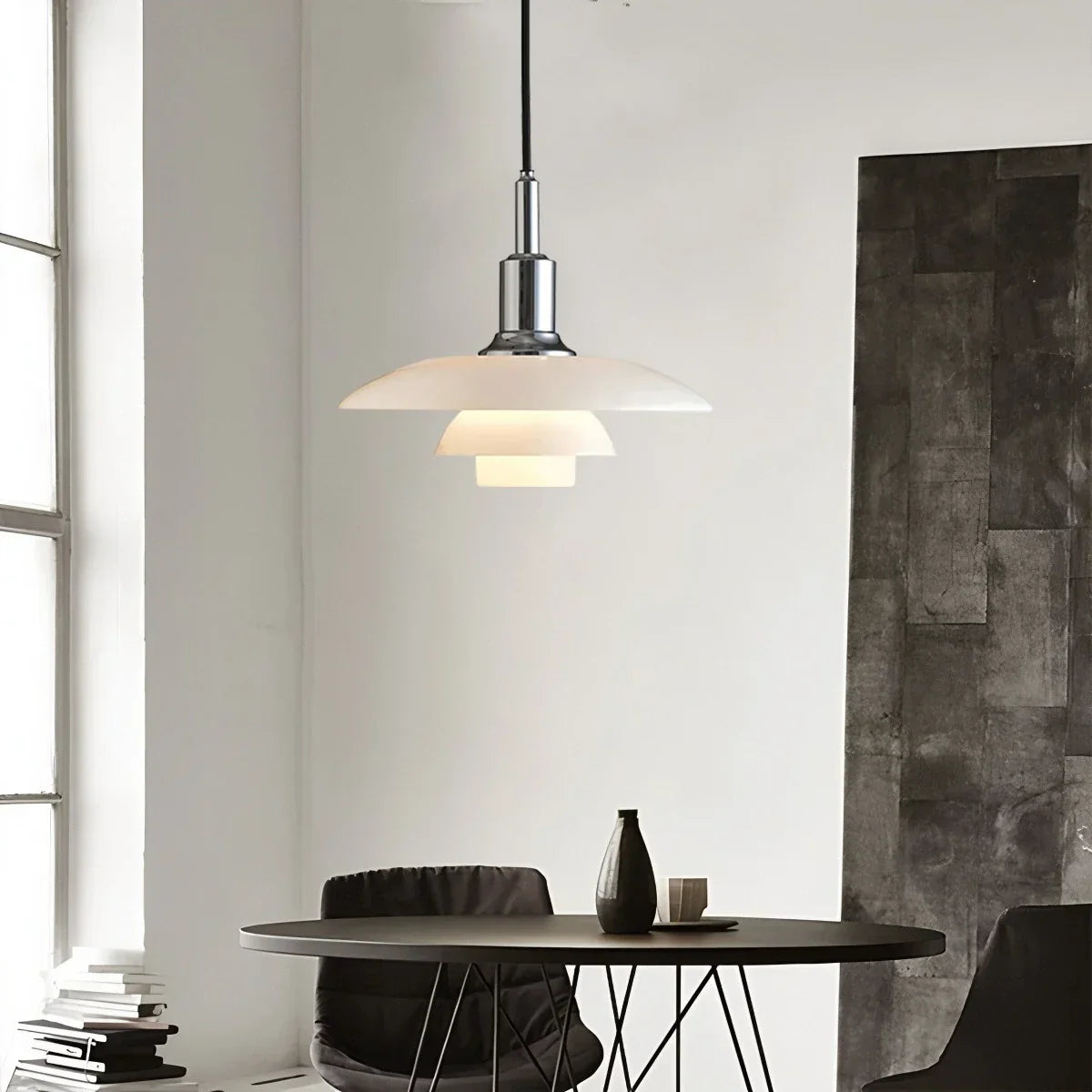 Dänische Designer-Glaspendelleuchte für die Küche | Desfino