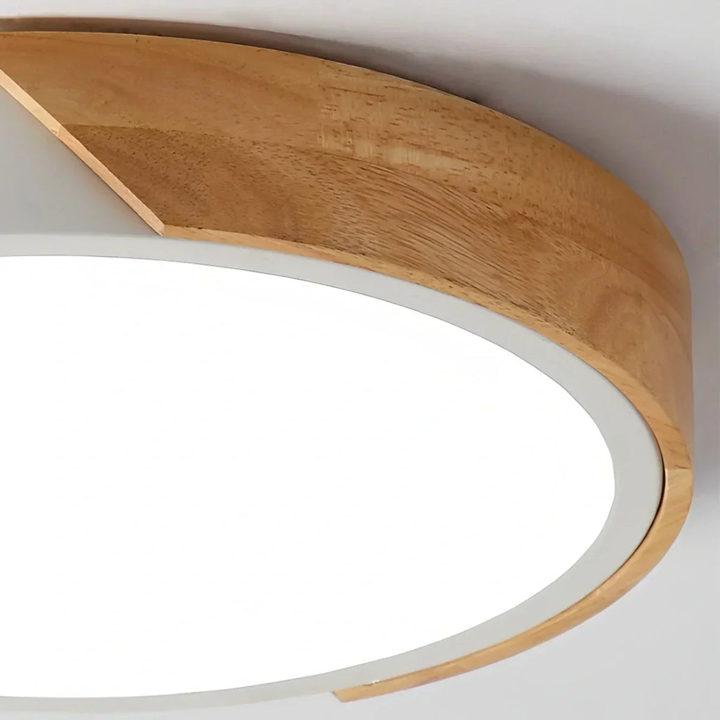 Minimalist Wood Ceiling Light for Bedroom | Desfino