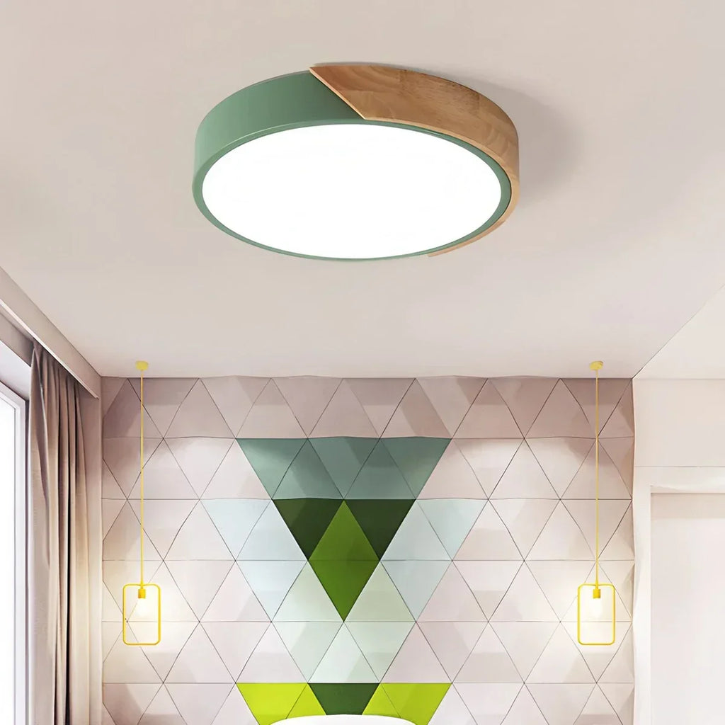 Minimalist Wood Ceiling Light for Bedroom | Desfino