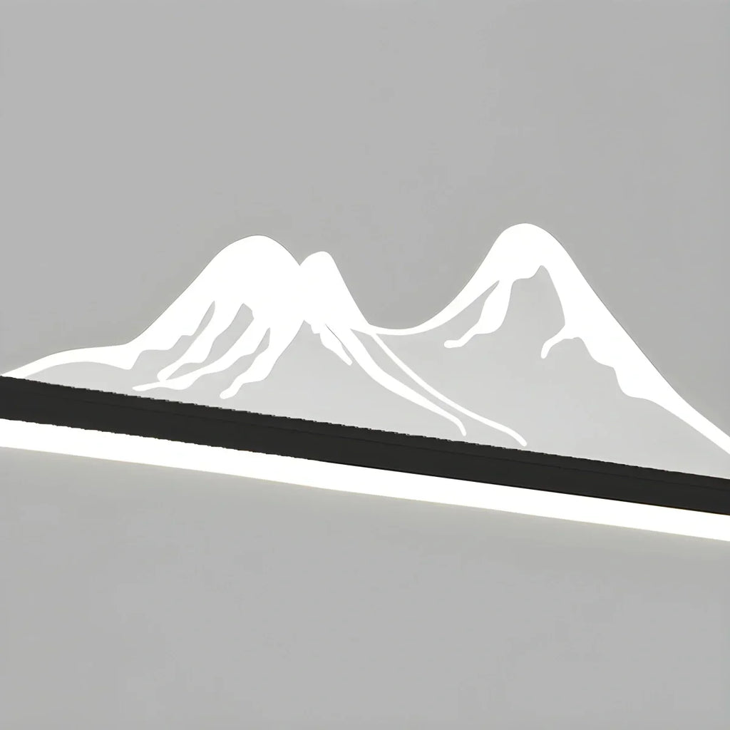 Designer-LED-Pendelleuchte in Bergform | Desfino