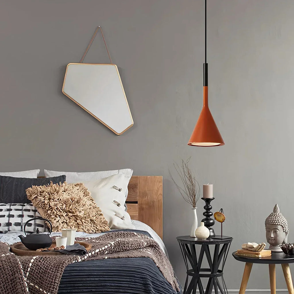 Divino-Kegel-Pendelleuchte für das Schlafzimmer | Desfino