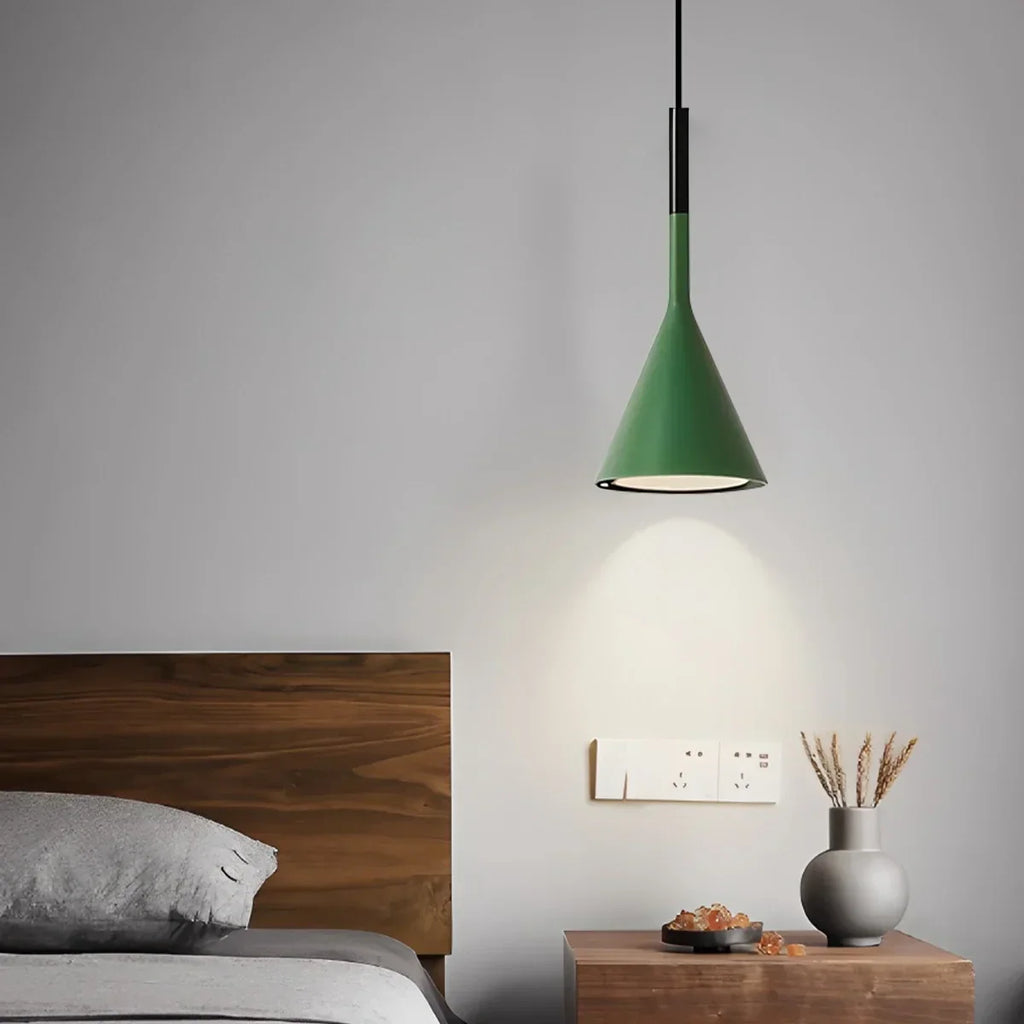 Divino-Kegel-Pendelleuchte für das Schlafzimmer | Desfino