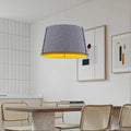 Double Layer Circular Acoustic Pendant Light for Office | Desfino