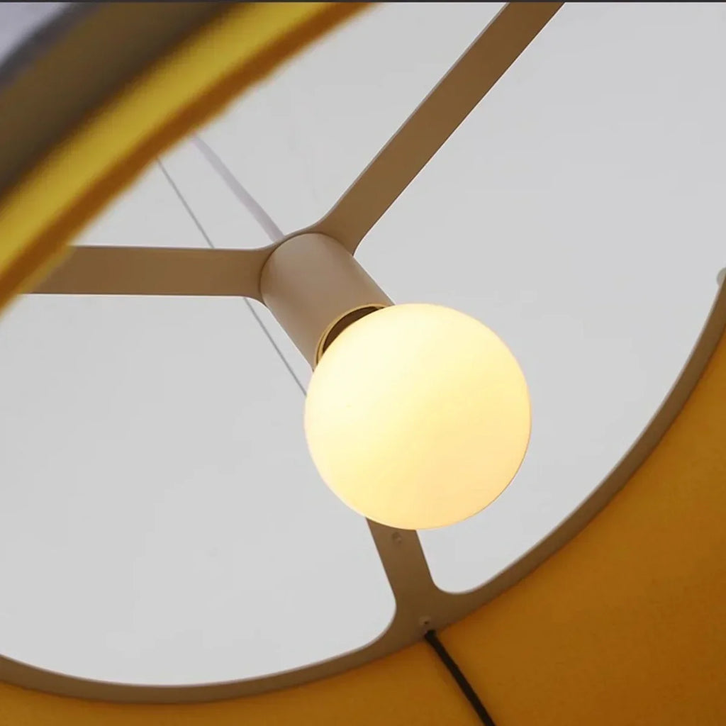 Double Layer Circular Acoustic Pendant Light for Office | Desfino