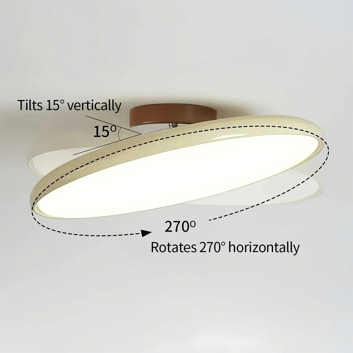 Drift Adjustable Ceiling Lamp for Bedroom | Desfino