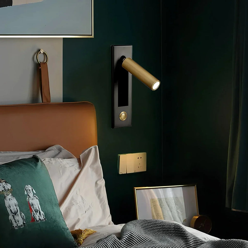 Einbaubettleuchte für das Schlafzimmer | Desfino
