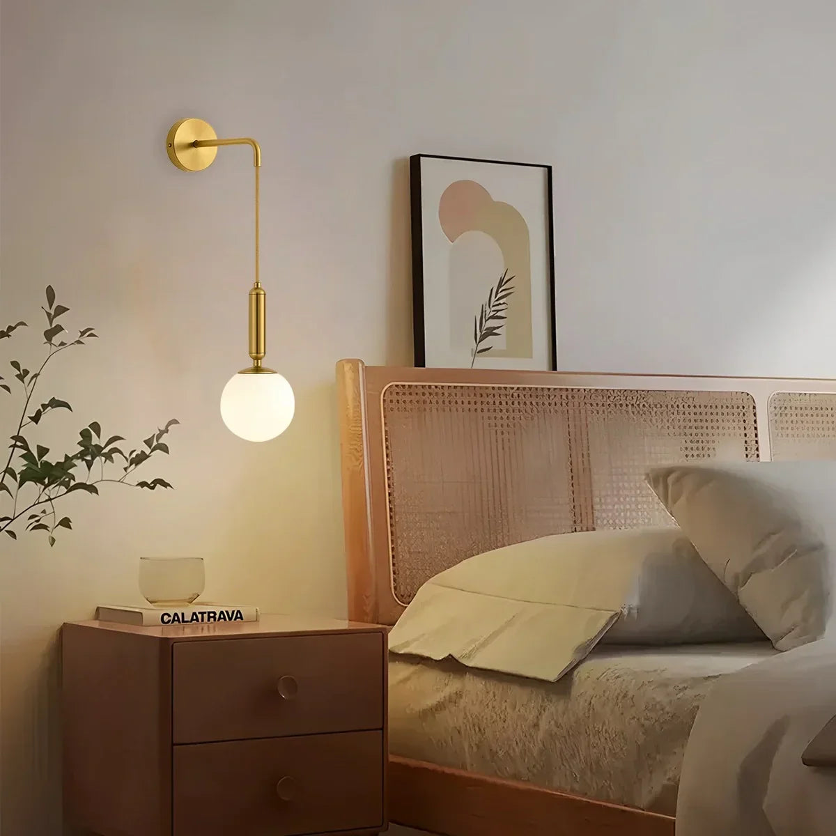Entice Hanging Wall Lamp Bedside Lamp | Desfino