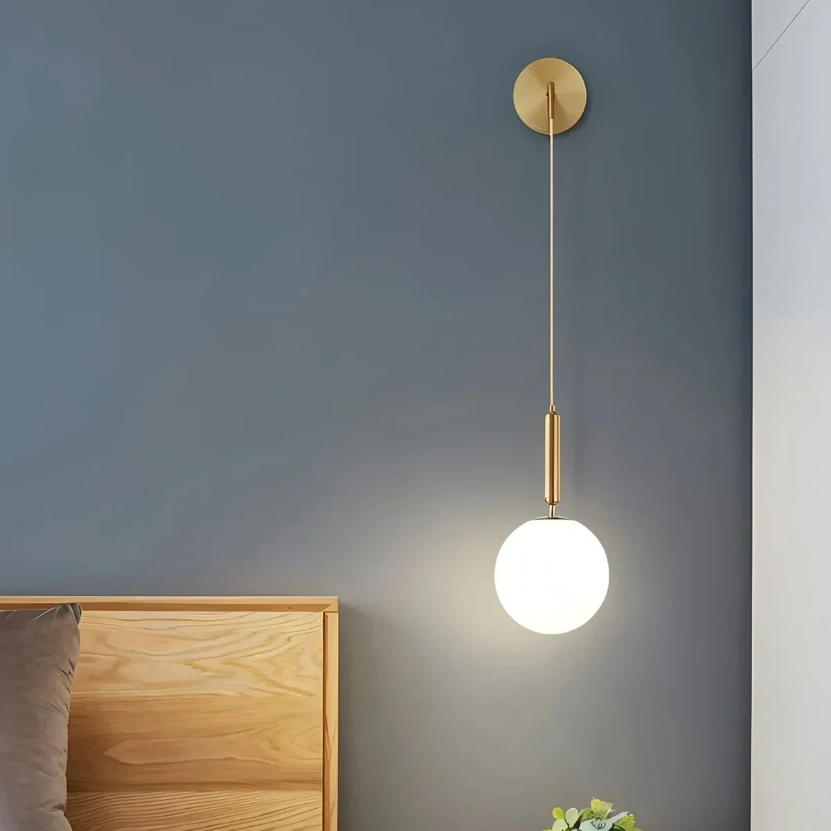 Entice Hanging Wall Lamp Bedside Lamp | Desfino