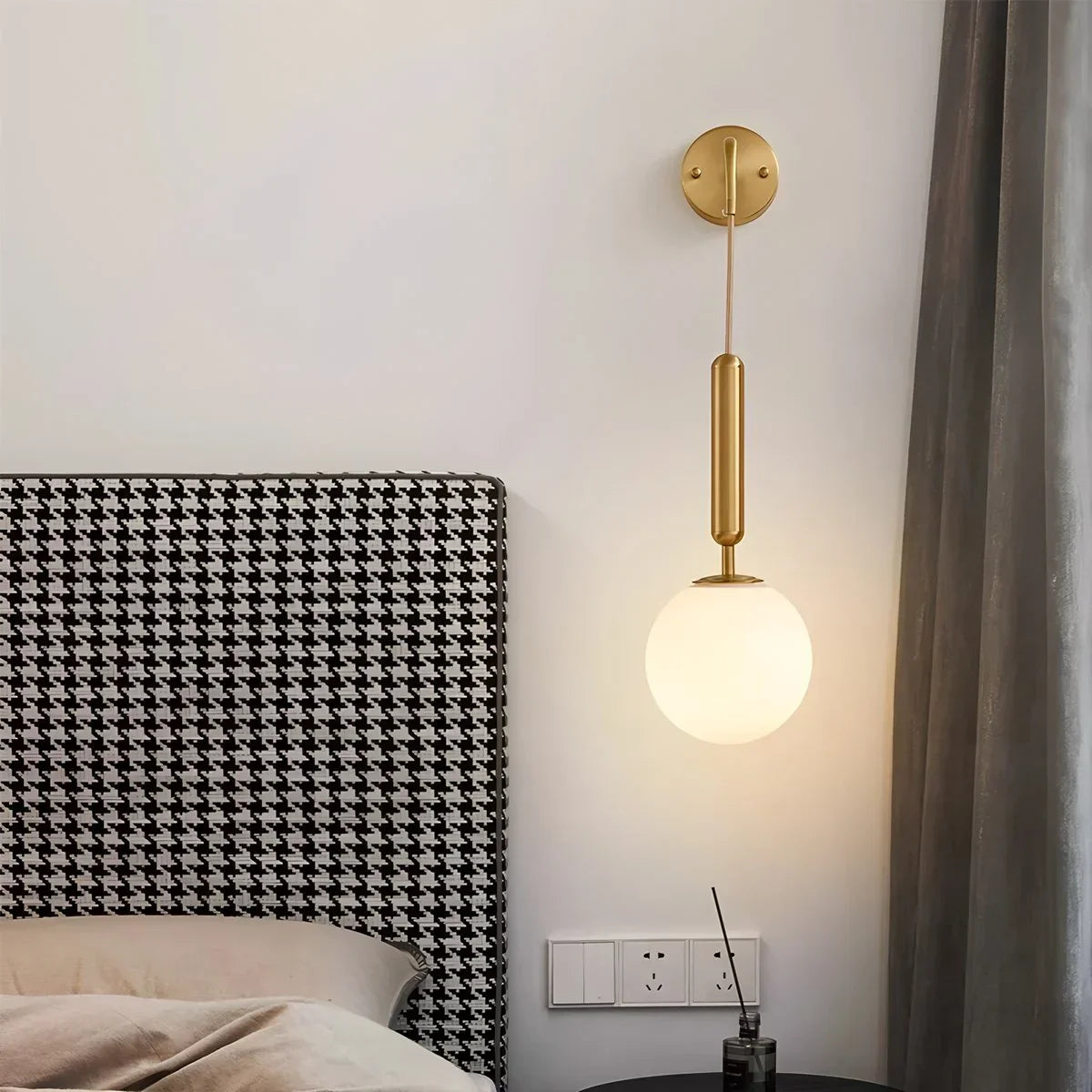 Entice Hanging Wall Lamp Bedside Lamp | Desfino