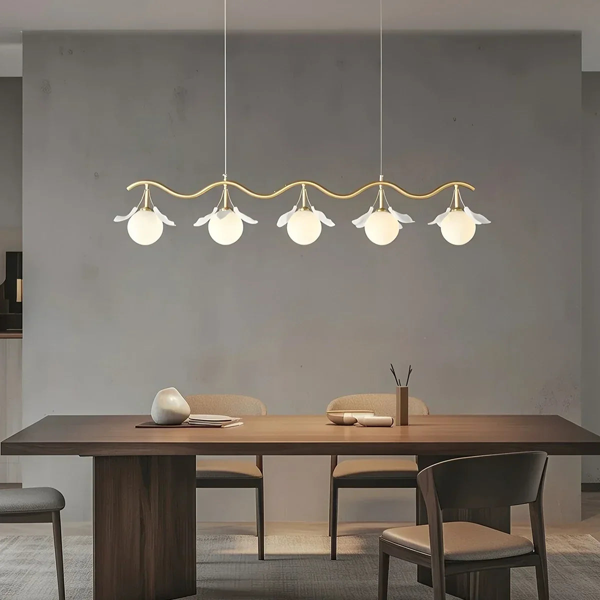 Evander Ginkgo Chandelier for Dining Area | Desfino