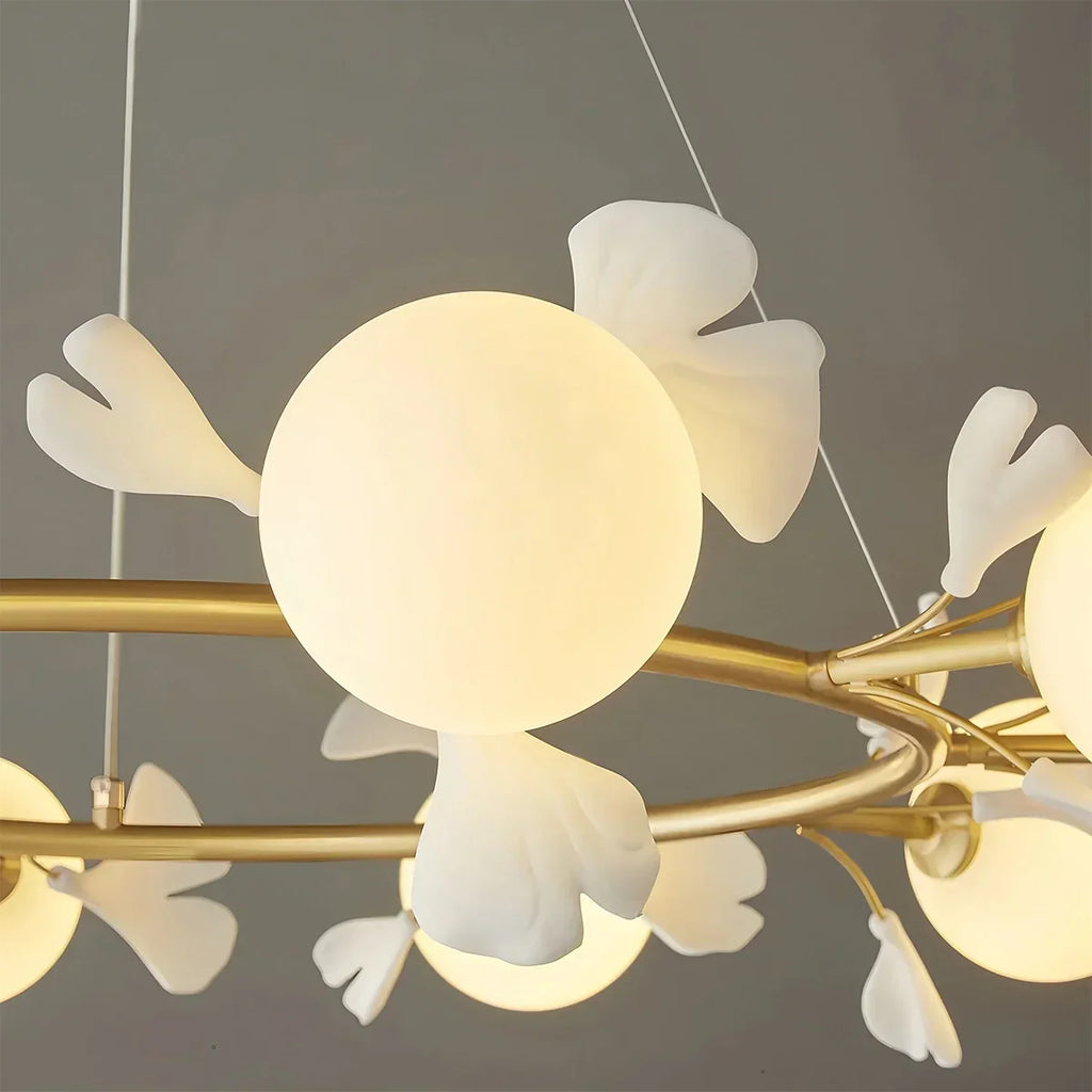 Evander Ginkgo Chandelier for Dining Area | Desfino
