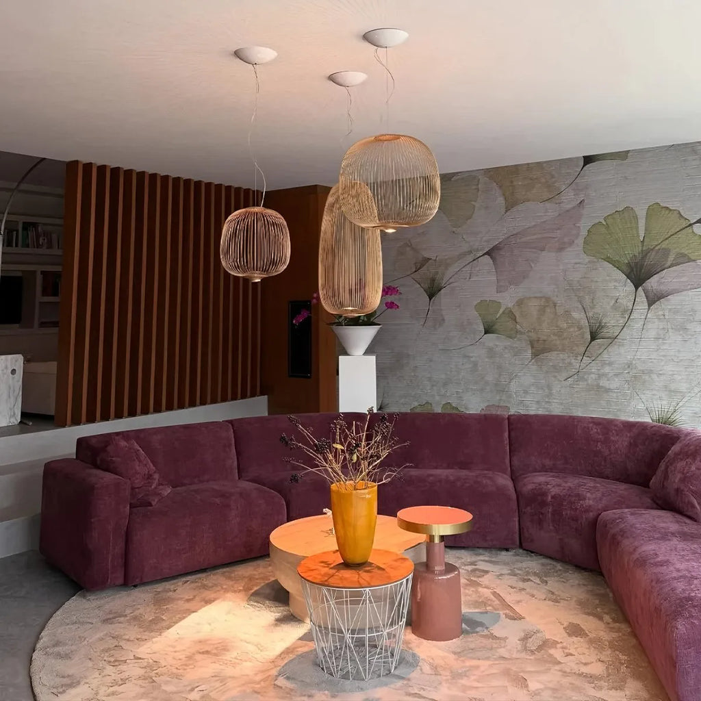 Foscarini Spokes Pendelleuchte in Vogelkäfigform | Desfino