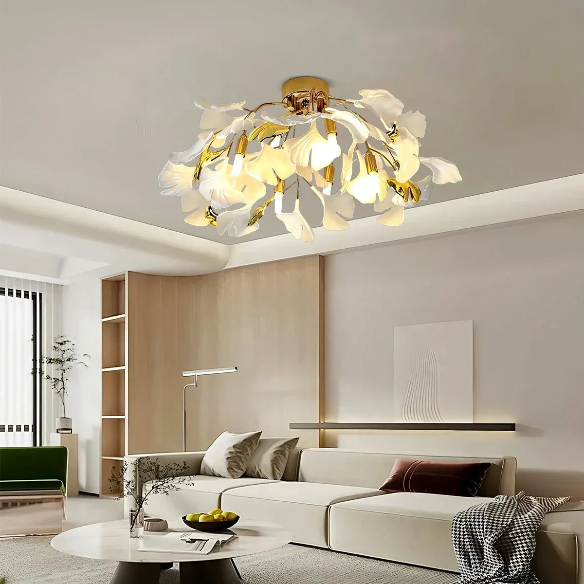 Ginkgo Ceiling Lamp for Bedroom | Desfino