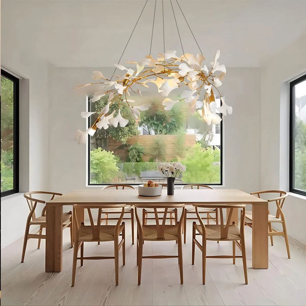 Ginkgo Chandelier D for Dining Room | Desfino