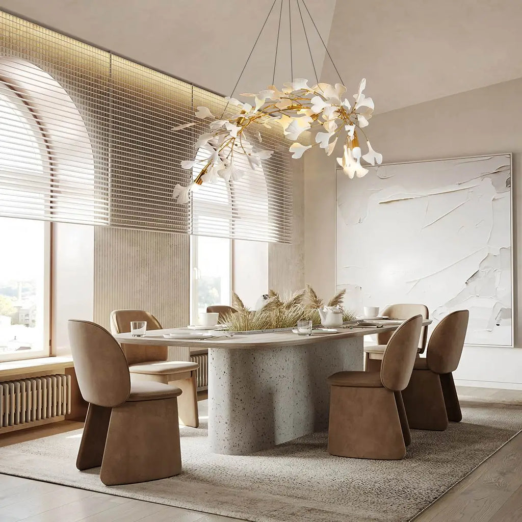 Ginkgo Chandelier D for Dining Room | Desfino