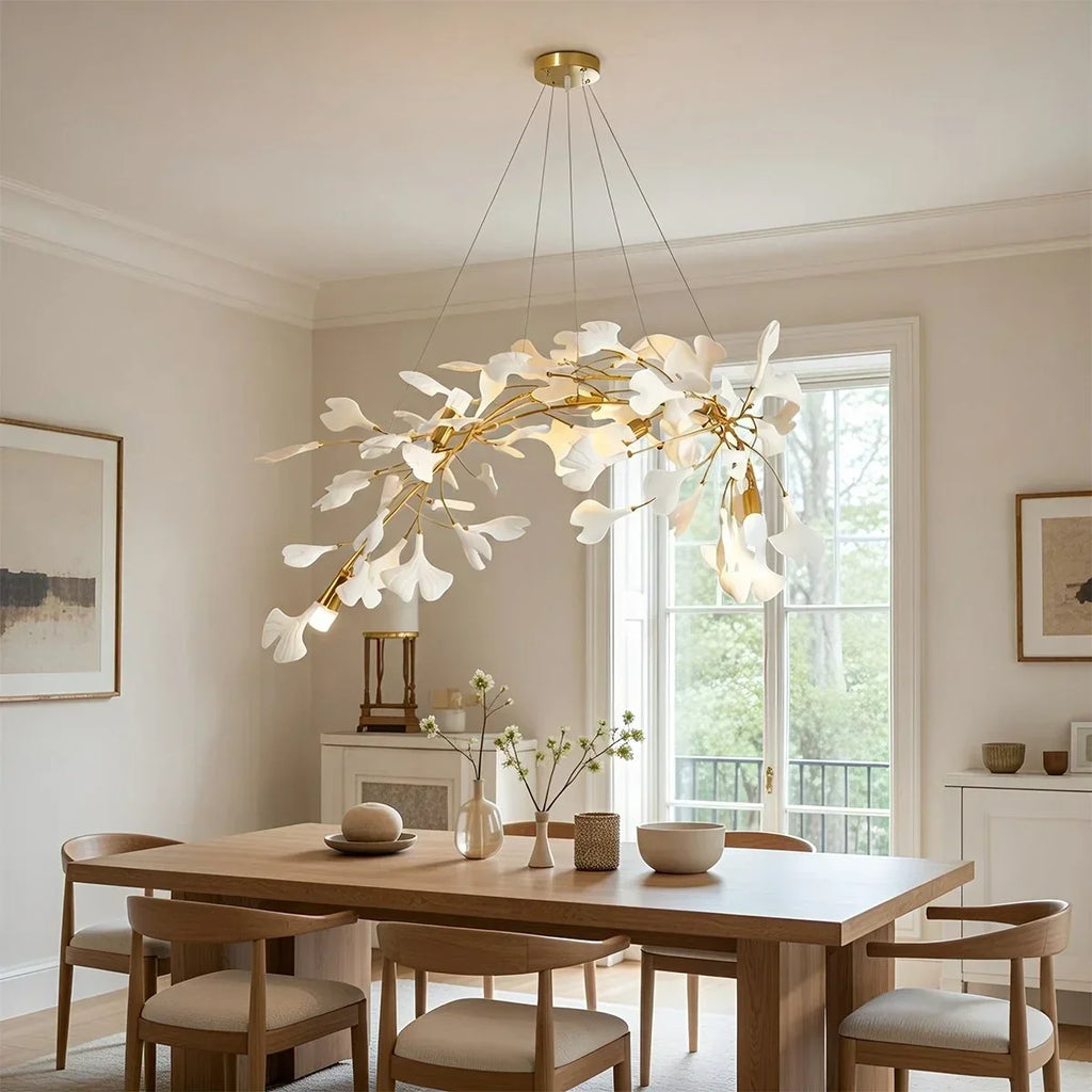 Ginkgo Chandelier D for Dining Room | Desfino