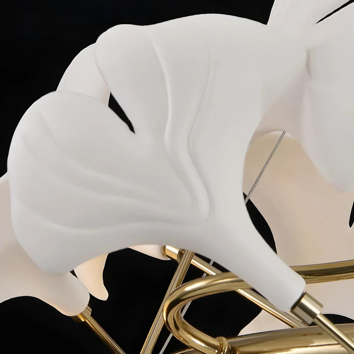 Ginkgo Chandelier Q for High Ceiling | Desfino