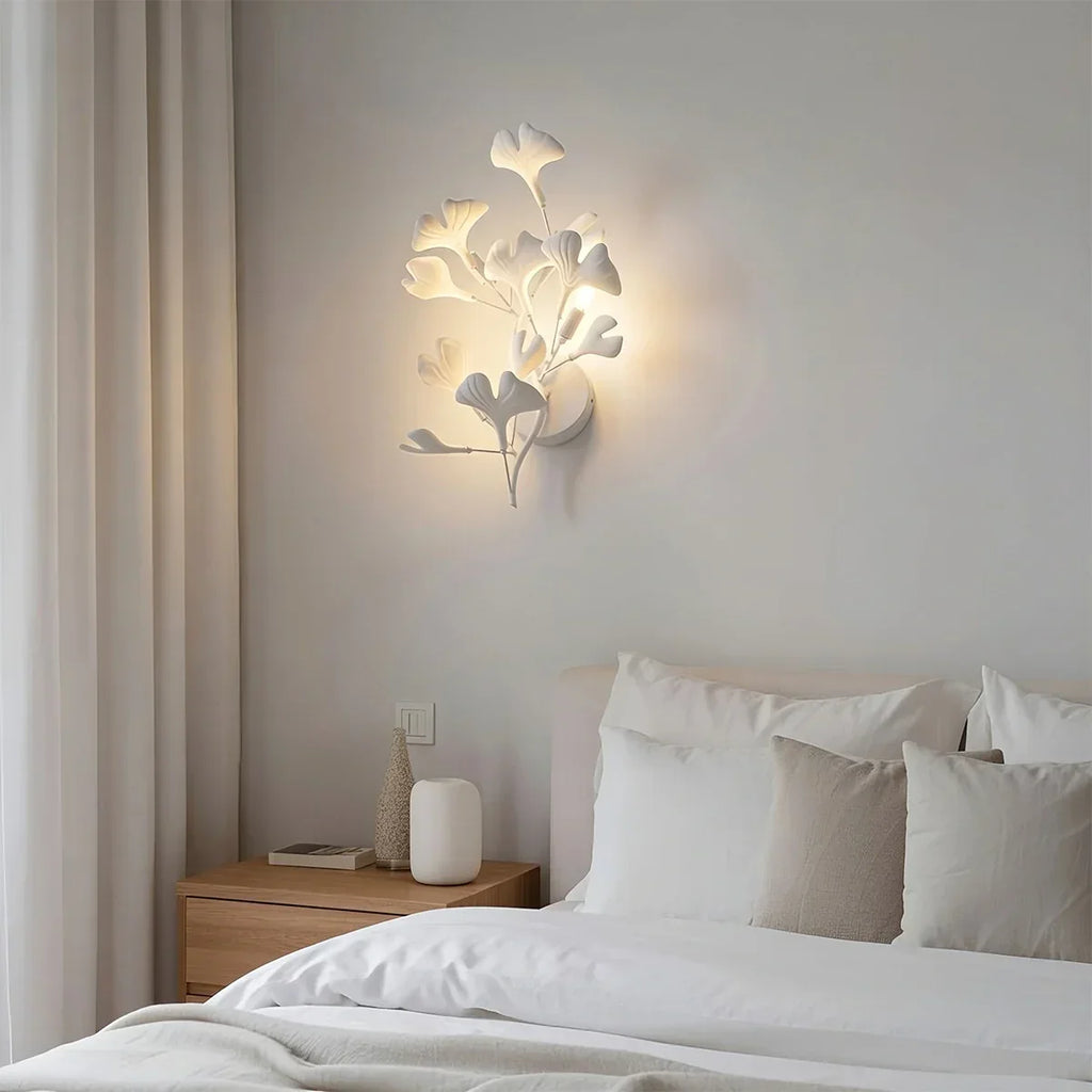 Ginkgo-Wandleuchte für das Wohnzimmer | Desfino