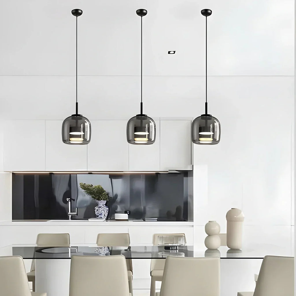 Modern Glass Pendant Light for Dining Room | Desfino
