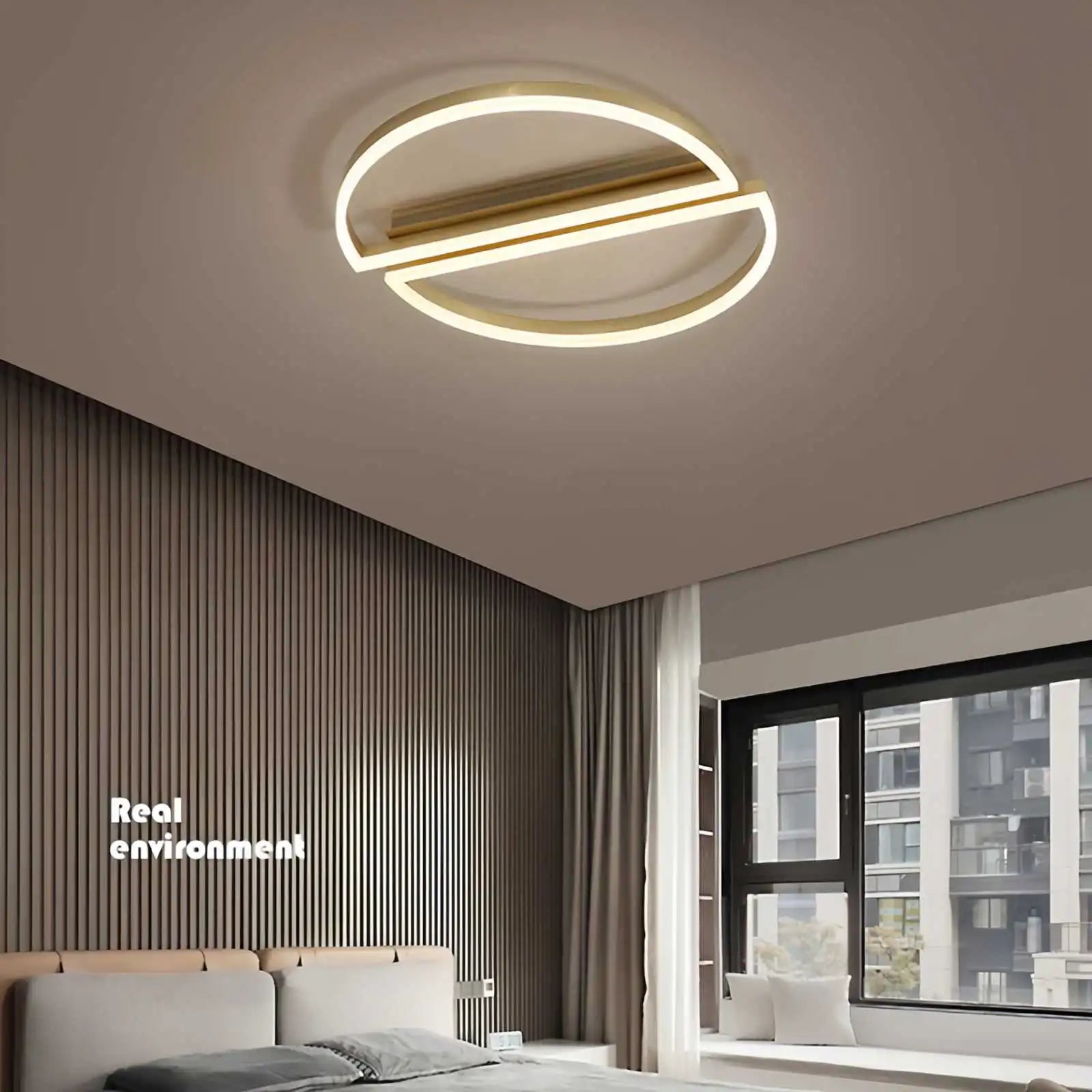 Half Round Ceiling Light for Bedroom | Desfino