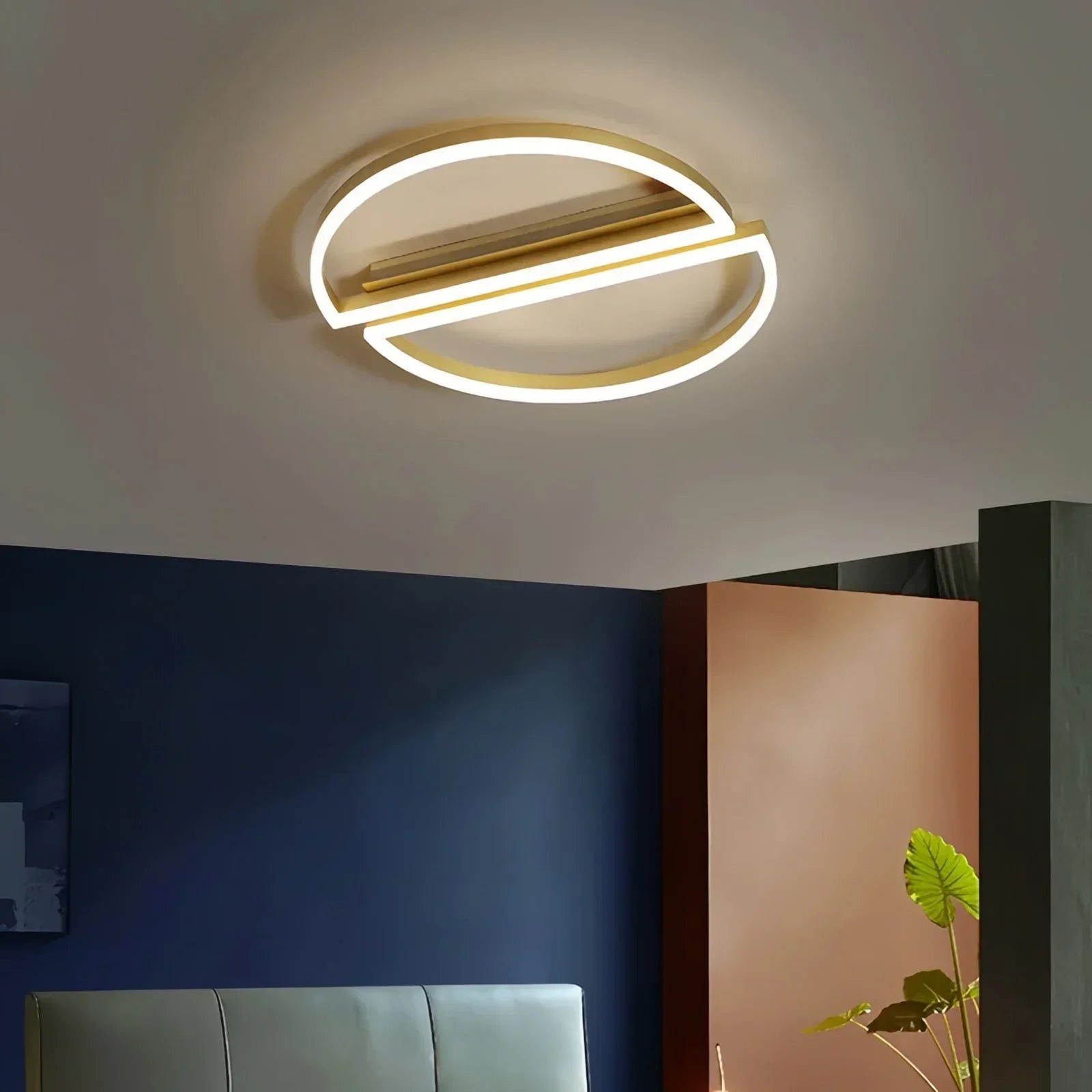 Half Round Ceiling Light for Bedroom | Desfino
