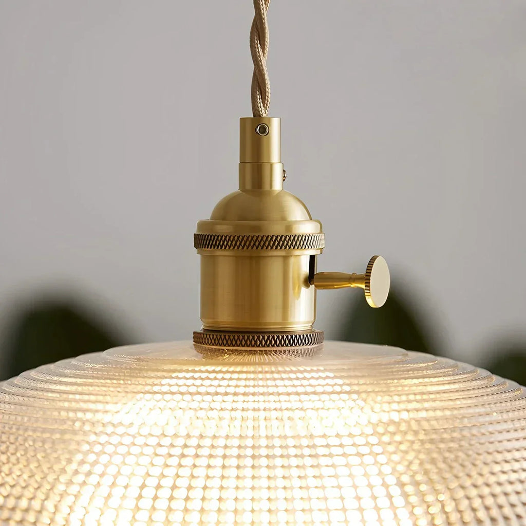 Isabel Glass Pendant Light for Kitchen Island | Desfino
