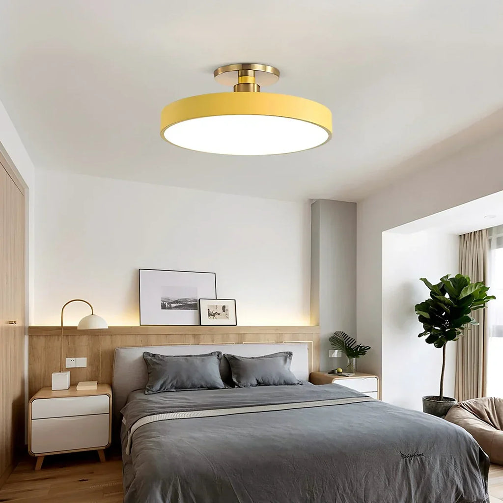 Isla Flush Mount Ceiling Lamp for Bedroom | Desfino