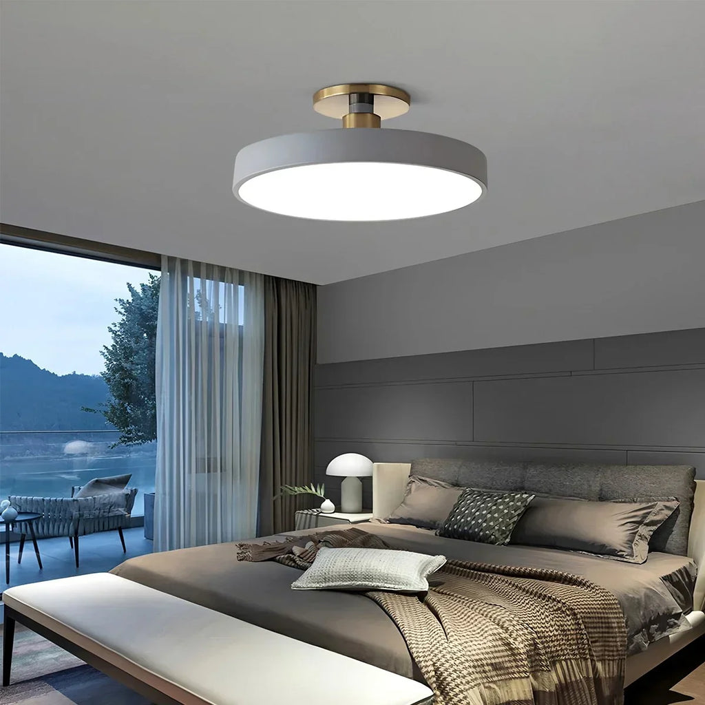 Isla Flush Mount Ceiling Lamp for Bedroom | Desfino
