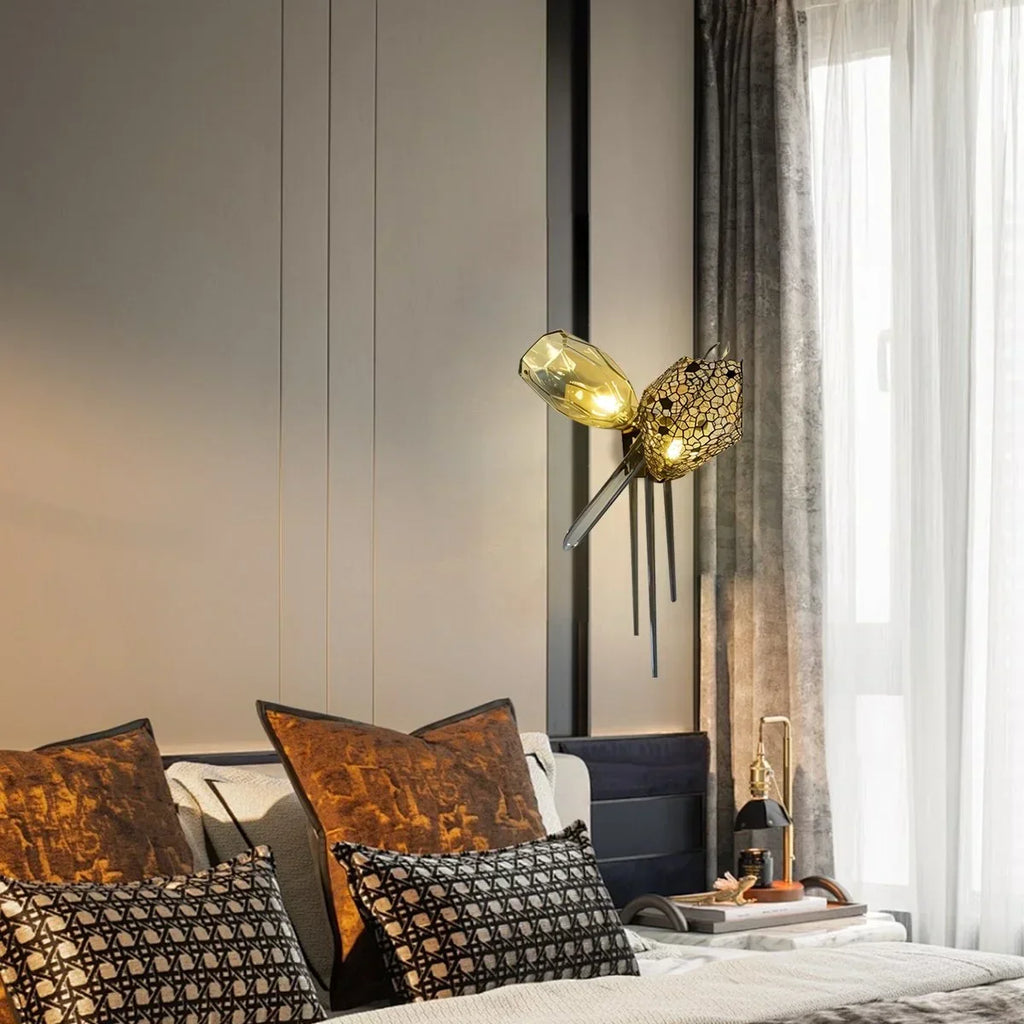 Kallisto Sculptural Glass Chandelier for Dining Room | Desfino