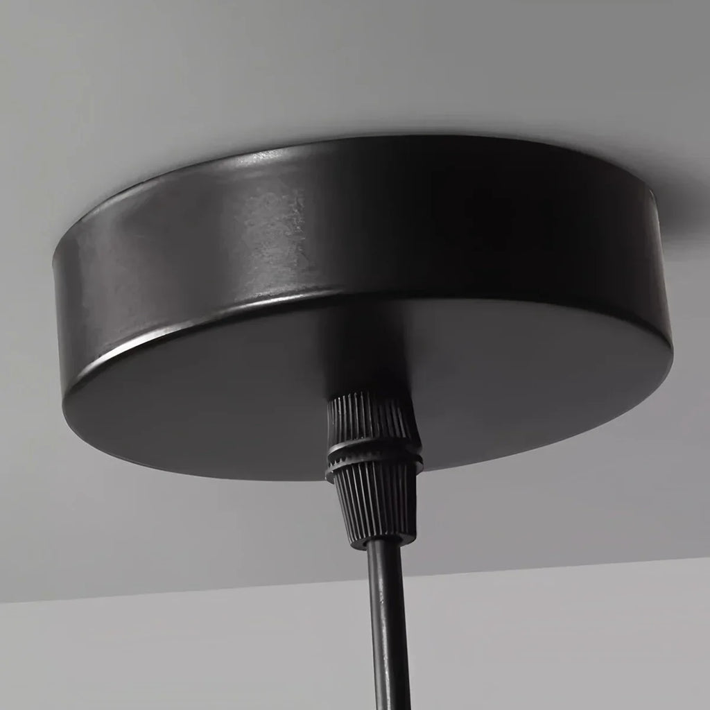 Smoky Grey Glass Pendant Light | Desfino