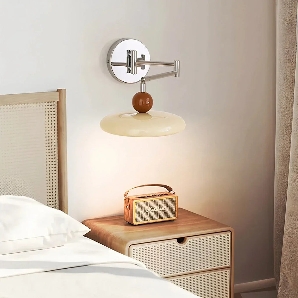 Lola Adjustable Arm Plug-in Wall Lamp | Desfino