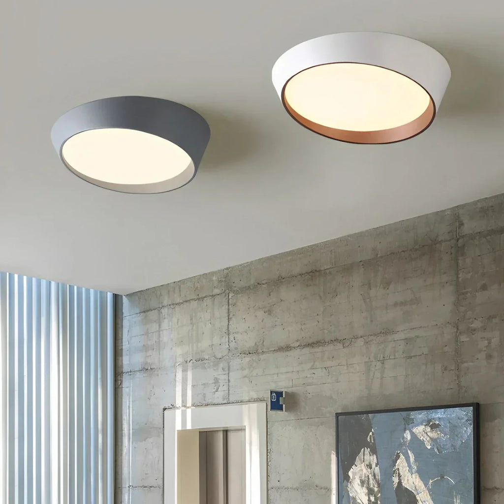 Modern Round Acrylic Ceiling Light for Bedroom | Desfino